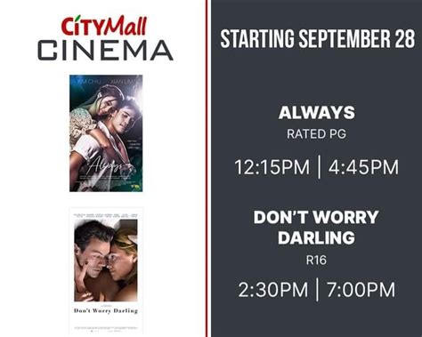 citymall consolacion cinema schedule|Mark your calendars and .
